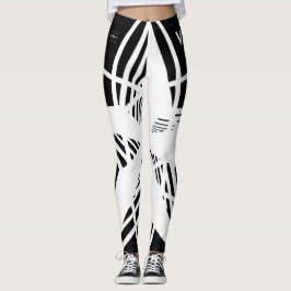 LEGGINGS N-VII [BLK/WHT]