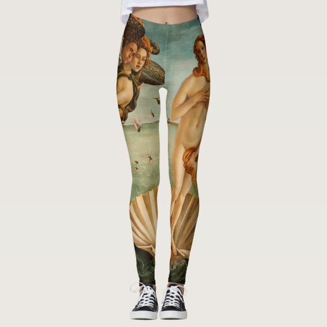 Leggings Nacimiento de Venus por Botticelli (Anverso)