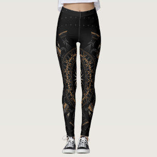 Leggings Nación del búfalo (Brown)