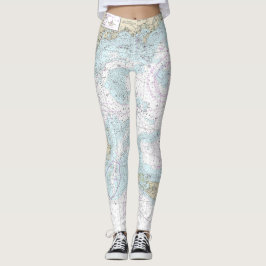 Leggings Nantucket Sound and Approaches Nautical Chart 1323