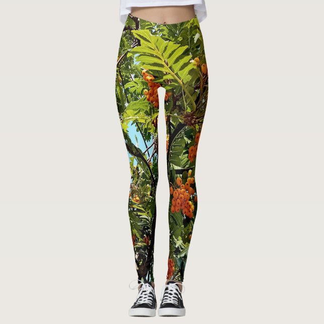 Leggings Naranja berries (Anverso)