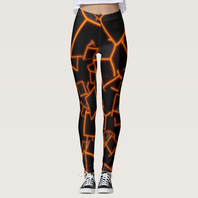 Leggings Naranja Cubs Resumen Antecedentes (Anverso)