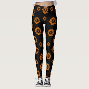Leggings Naranja Daisy...RSD/CRPS