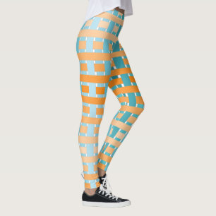 Leggings Naranja de degradado de plano