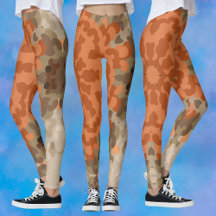 Naranja de flores Retro Mandala y Tan