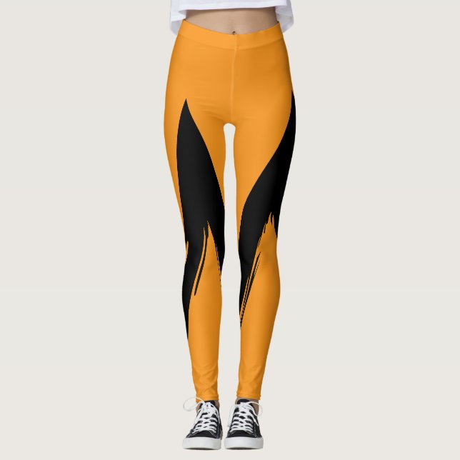 Leggings Naranja de la mujer II Leyendas de alta derrota (Anverso)