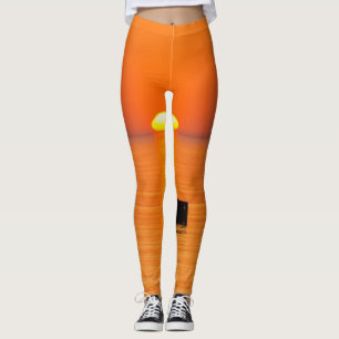Leggings Naranja en ascenso