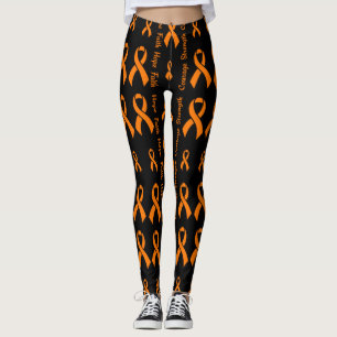 Leggings Naranja Esperanza Fuerza de fe Valor... RSD/CRPS