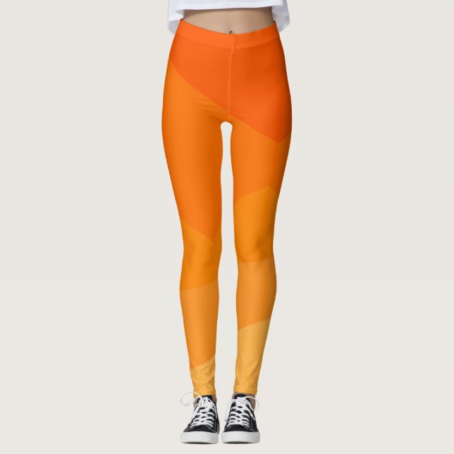 Leggings Naranja Fade (Anverso)