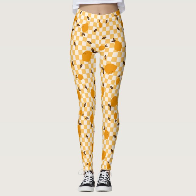 Leggings Naranja Fruity (Anverso)