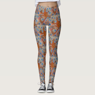 Leggings Naranja Gecko