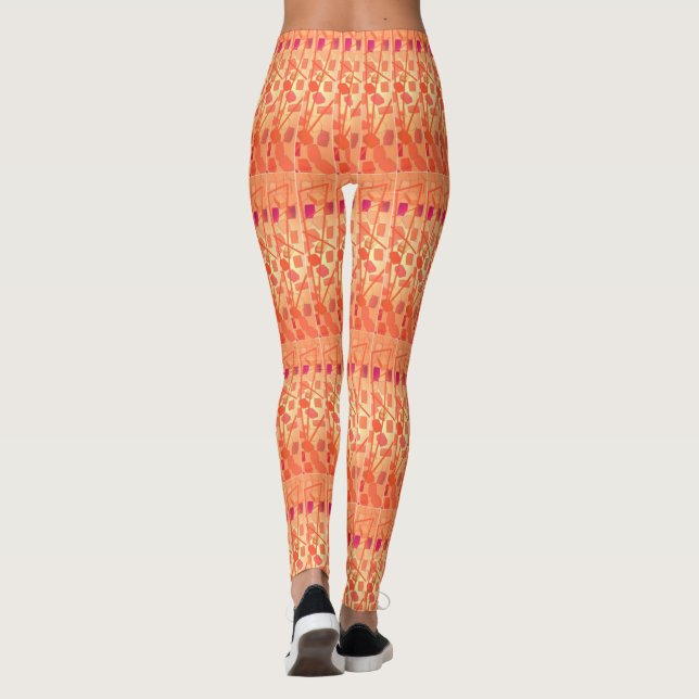 Leggings Naranja Leyendas Sunshine (Reverso)