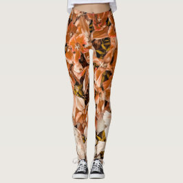 Leggings Naranja Mess