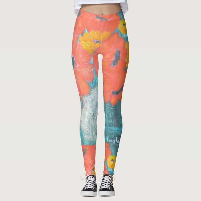 Leggings Naranja Poppy (Anverso)