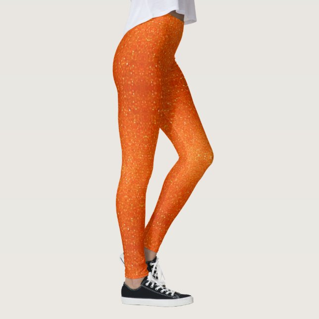 Leggings Naranja Sparkle (Derecha)
