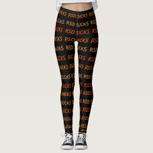 Leggings Naranja/Sucks...RSD