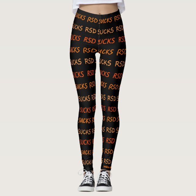 Leggings Naranja/Sucks...RSD (Anverso)