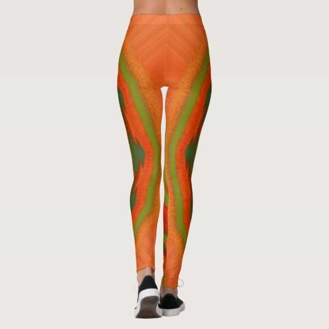 Leggings Naranja Twirl (Reverso)
