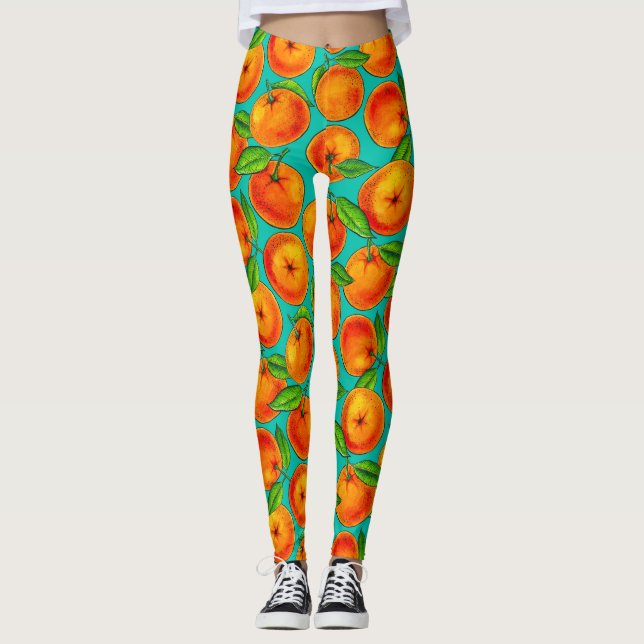 Leggings Naranjas (Anverso)