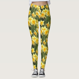 Leggings Narcisos amarillos de la primavera