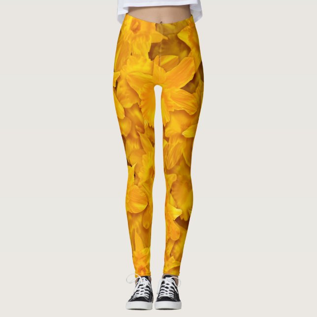 Leggings Narcissus Flowers (Anverso)