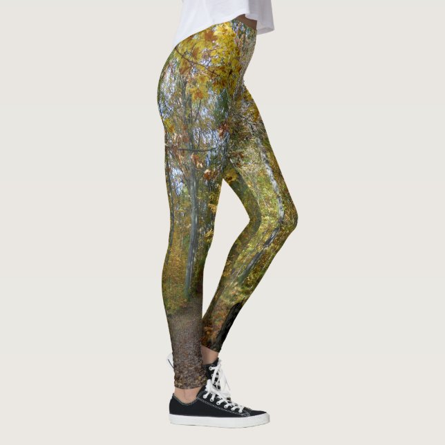 Leggings Natur pur Wald grün Baum Pflanzen (Derecha)