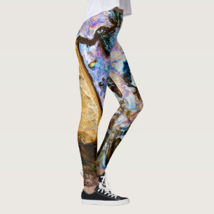 Leggings Naturaleza abstracta de las garras de agua