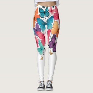Leggings Naturaleza Caprichosa Mariposa Árbol de la Vida