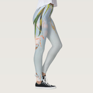 Leggings Naturaleza de la pradera del campo del cielo azul