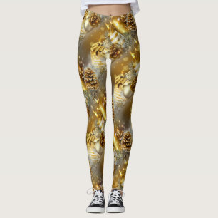 Leggings Navidad/Años Nuevos de polainas del fiesta