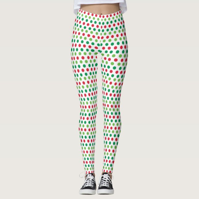 Leggings Navidad de lunares (Anverso)