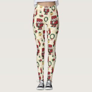 Leggings Navidad del día de fiesta del cascanueces