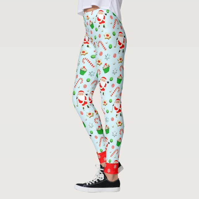 Leggings navidad del golf (Izquierda)