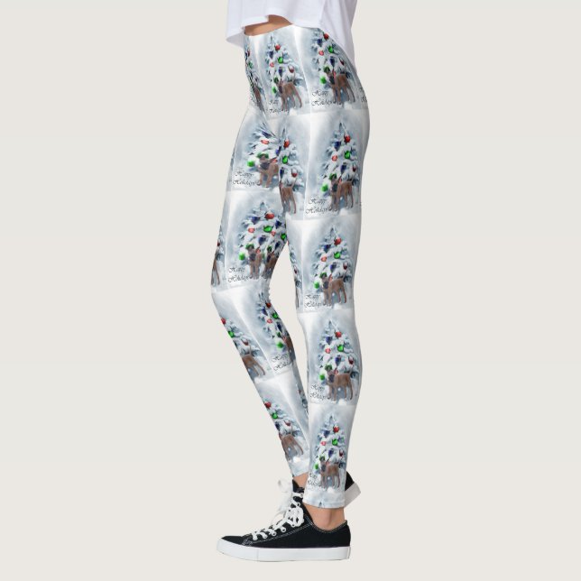 Leggings Navidad del Malinois Belga (Izquierda)