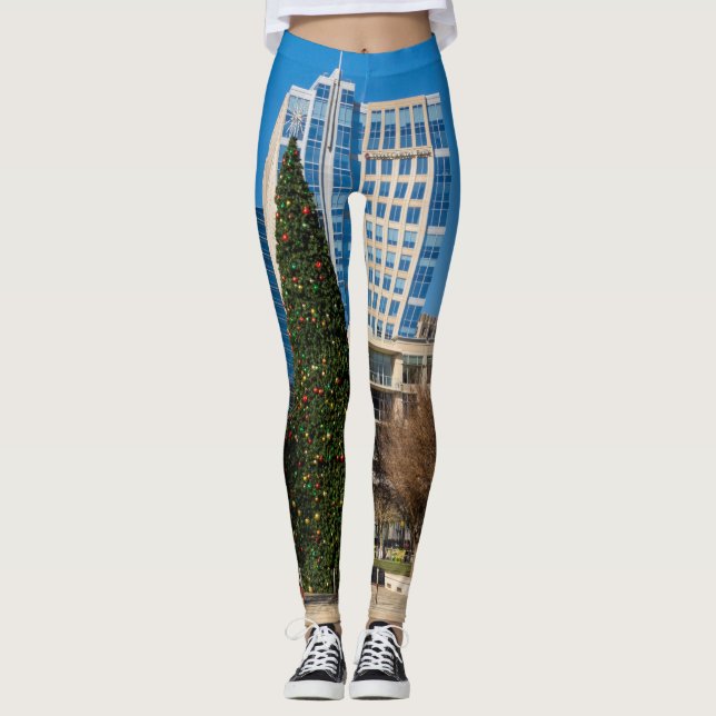 Leggings Navidad en el centro de Dallas (Anverso)