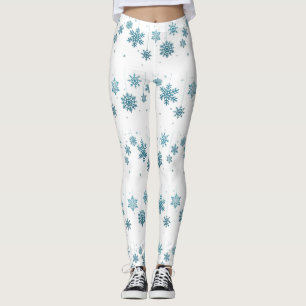 LEGGINGS **NAVIDADES AZULES SNOWFLAKES**