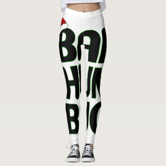 Leggings Navidades Bah Humbug Sweatshirt-Xmas Humbug Santa
