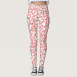 Leggings Navidades Candy Canes.<br><div class="desc">¡Perfectas leggings para la temporada festiva! Estas leggings "dulces",  presentan un patrón de caña de Navidades. ¡Usar esto definitivamente te llevará al espíritu Navidad!</div>