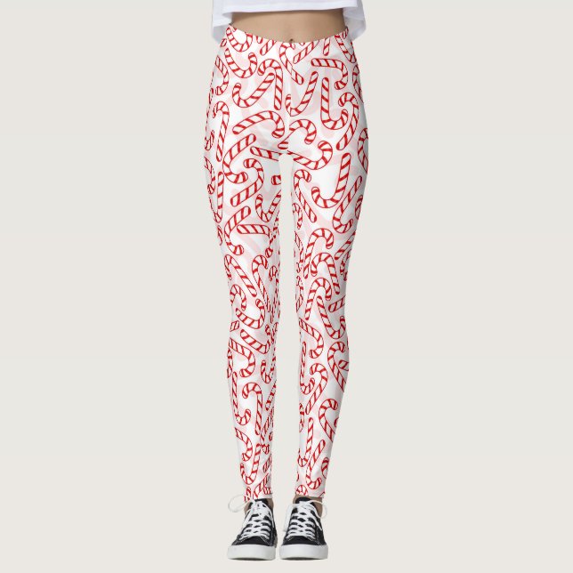 Leggings Navidades Candy Canes. (Anverso)
