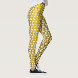 Leggings Navidades celebran feriado de invierno con Snowman
