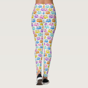 Leggings Navidades Cuidados Camper Trailers Vintage Navidad