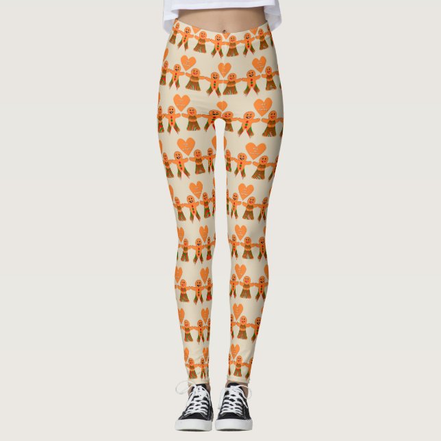 Leggings Navidades Cuidados Gingerbread Pareja (Anverso)