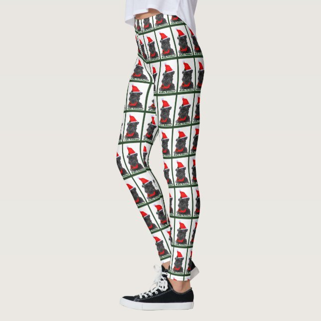 Leggings Navidades de Affenpinscher (Izquierda)