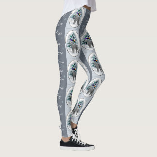 Leggings Navidades de Bedlington Terrier