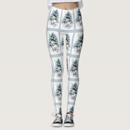 Leggings Navidades de Bichon Frise