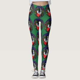 Leggings Navidades de Border Collie