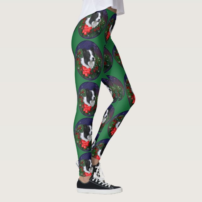 Leggings Navidades de Border Collie (Derecha)