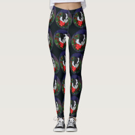 Leggings Navidades de Border Collie