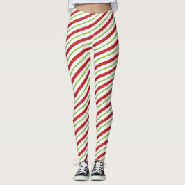 Leggings Navidades de Candy Rojo y Verde