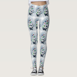 Leggings Navidades de Cardigan Welsh Corgi